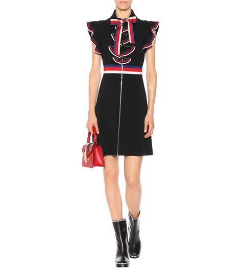 gucci web stretch jersey dress|Gucci long dresses.